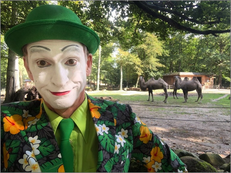 Pantomime im Tierpark Perleberg