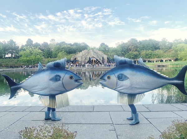 Walking Fishes im Britzer Garten