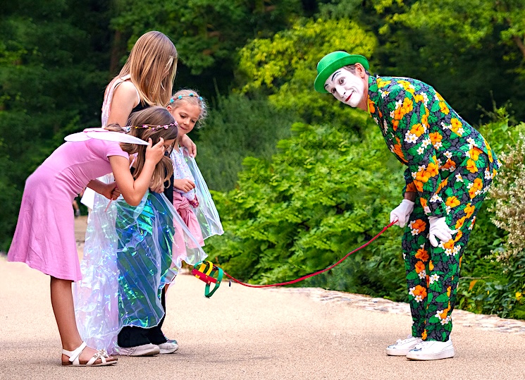 Pantomime Walkact bei der BONA